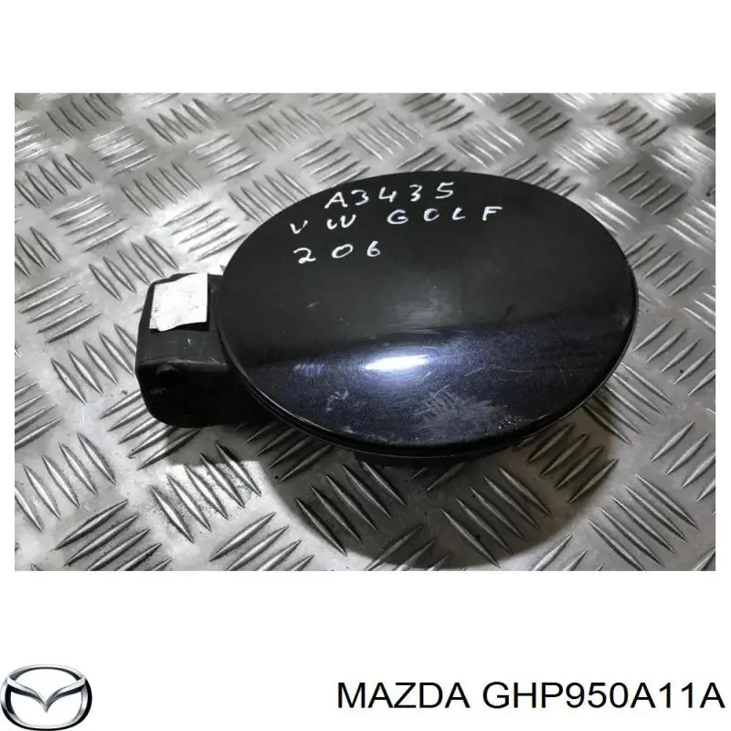 GHY950A11 Mazda Заглушка бампера буксирувального гака, передня