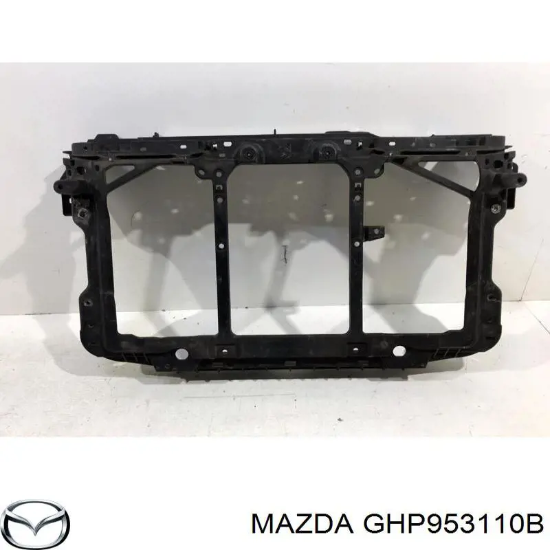 Супорт радіатора в зборі/монтажна панель кріплення фар GHP953110B Mazda