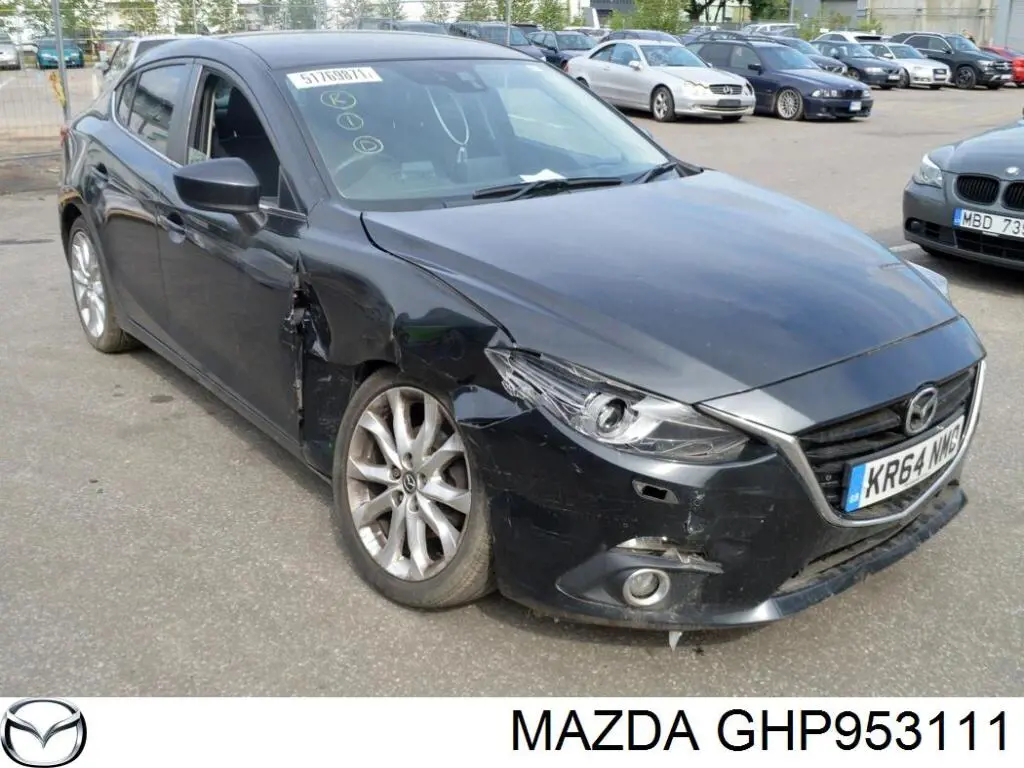 Рамка кріплення радіатора GHP953111 Mazda