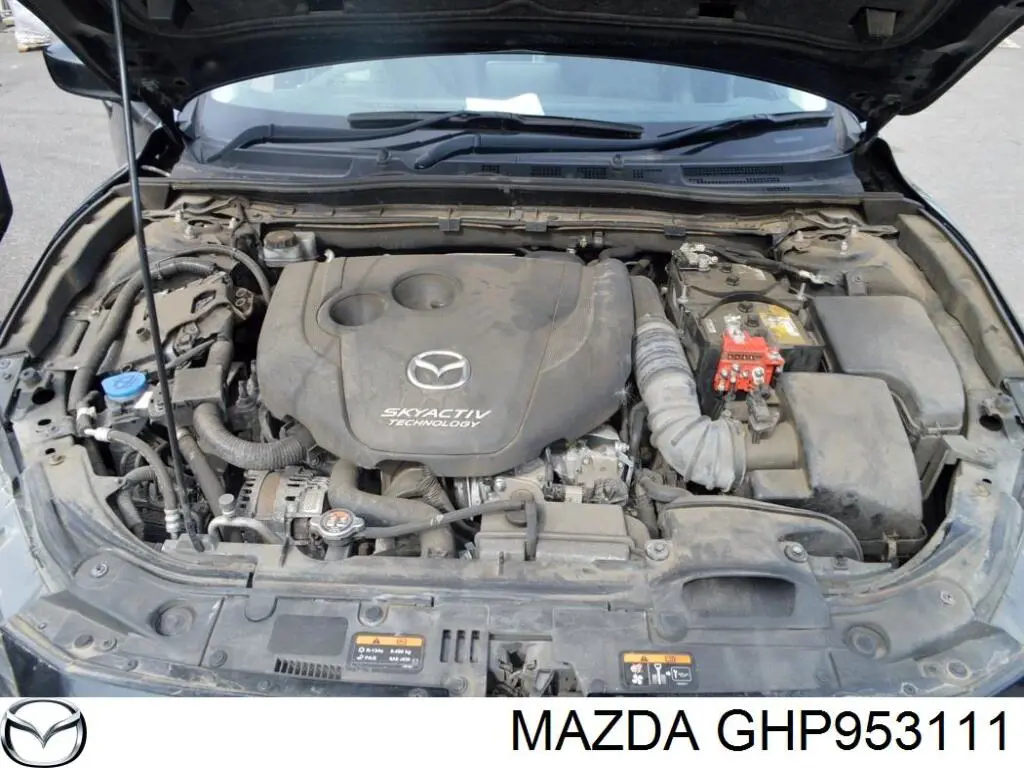 GHP953111 Mazda Рамка кріплення радіатора