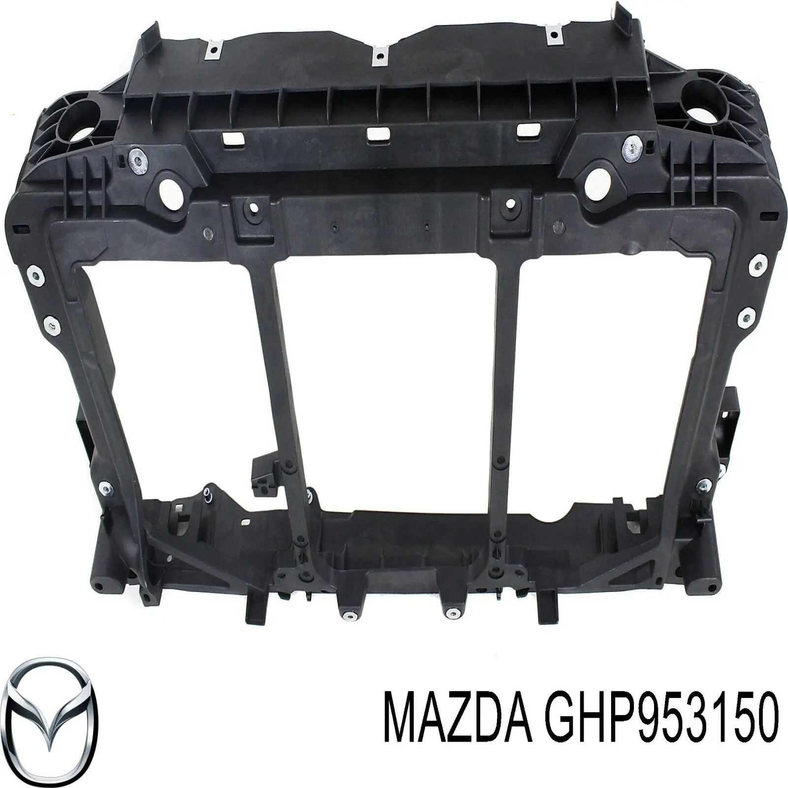 GHP953150 Mazda накладка верхня передньої панелі/супорту радіатора