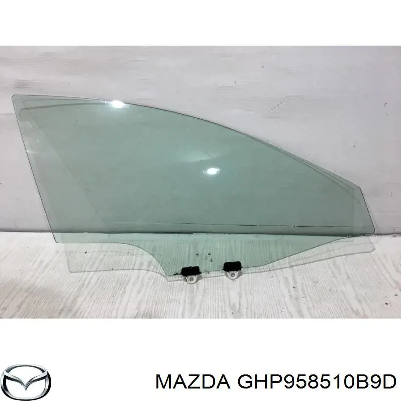 Скло передньої правої двері Mazda GHP958510B9D ціна, від 31.67 USD