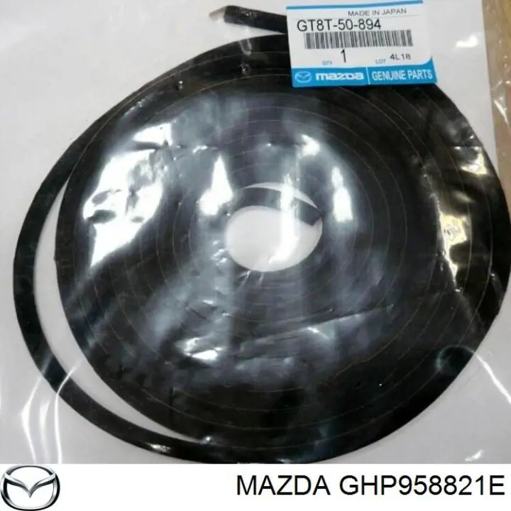 Ущільнювач скла передніх дверей правої, внутрішній (планка) Mazda GHP958821E ціна, від 3.80 USD