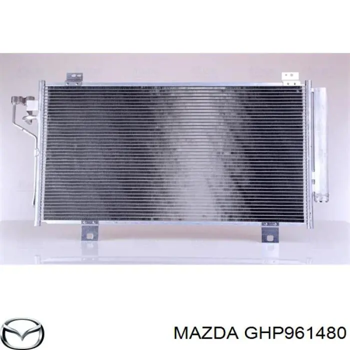 Купити GHP961480 Mazda Радіатор системи охолодження кондиціонера