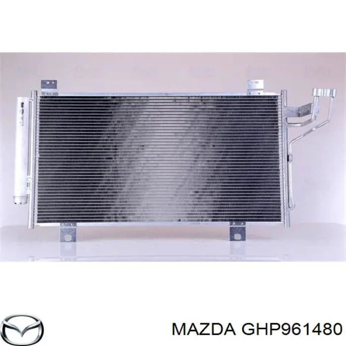 GHP961480 Mazda радіатор кондиціонера