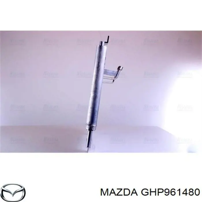 Радіатор кондиціонера GHP961480 Mazda