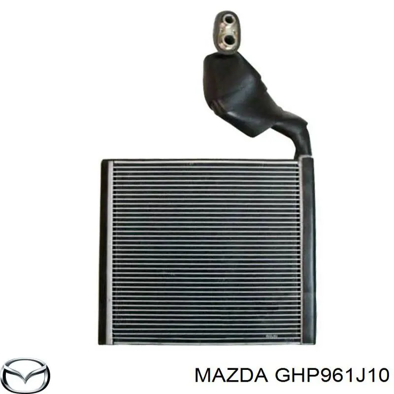 Радіатор кондиціонера салонний, випарник Mazda 3 (BM, BN) (Мазда 3)
