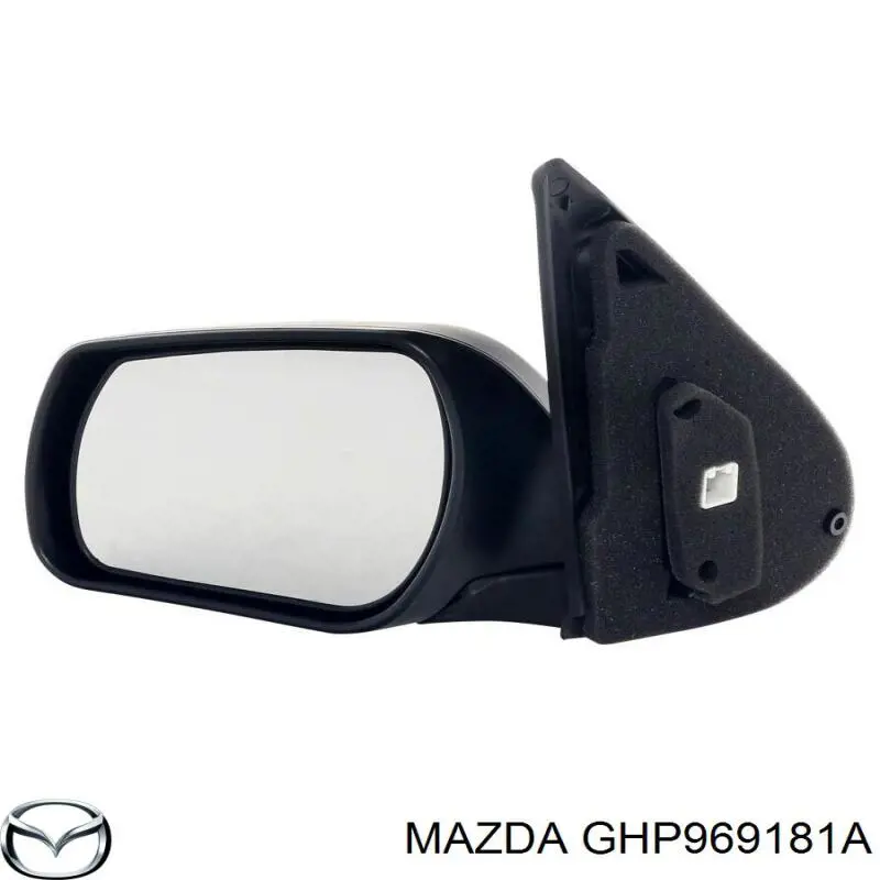 Ліве бічне дзеркало Mazda GHP969181E ціна, від 88.88 USD