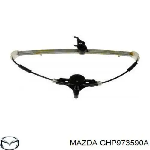 Склопідйомник задніх лівих дверей Mazda GHP973590A ціна, від 12.67 USD