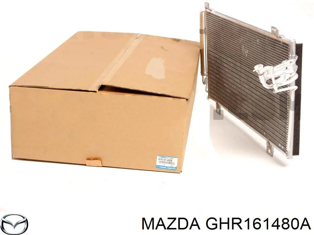 Конденсатор кондиціонера Mazda GHR161480A ціна, від 80.67 USD