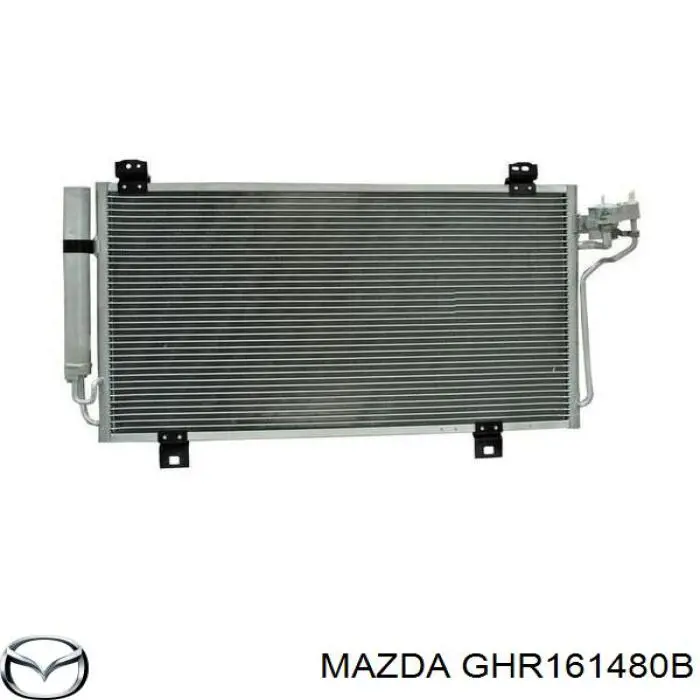 GHR161480B Mazda радіатор кондиціонера