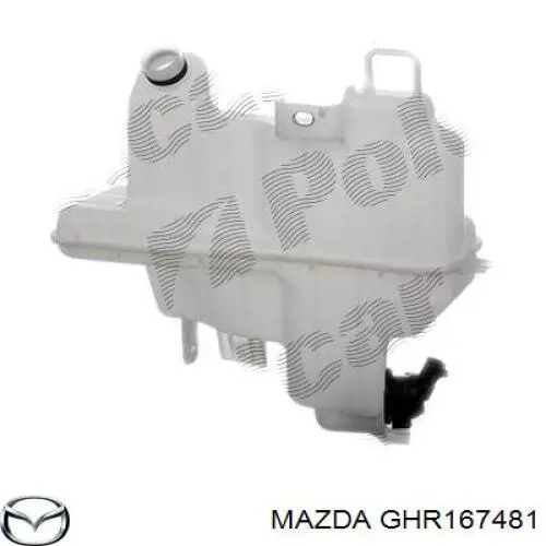 Бачок омивача скла Mazda 3 (BM, BN) (Мазда 3)