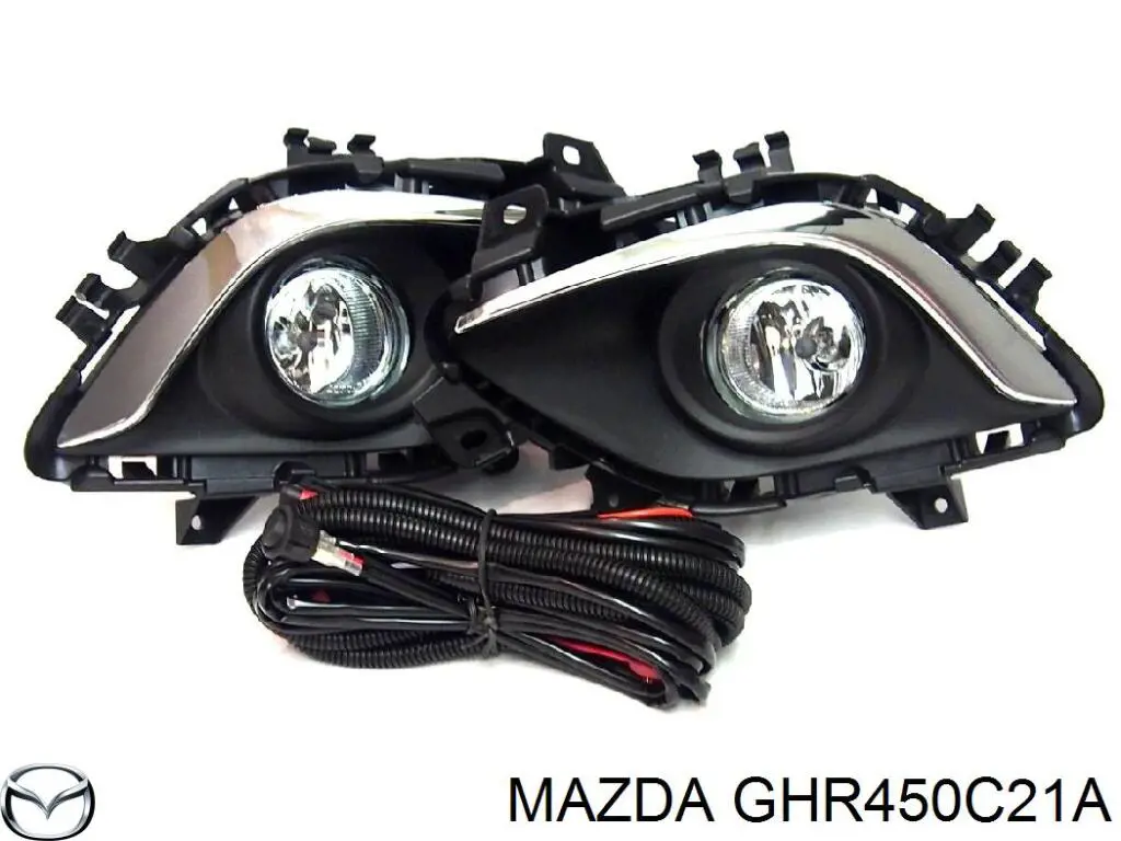 Заглушка під протитуманні фари, ліва Mazda GHR450C21A ціна, від 6.62 USD