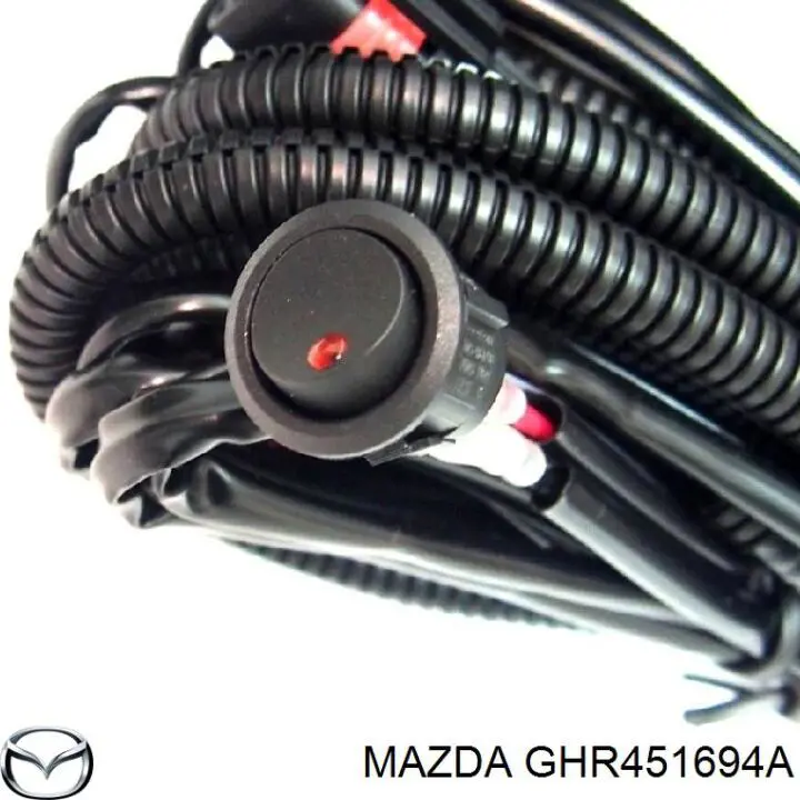 Кронштейн кріплення протитуманной фари, лівої Mazda GHR451694A ціна, від 9.84 USD
