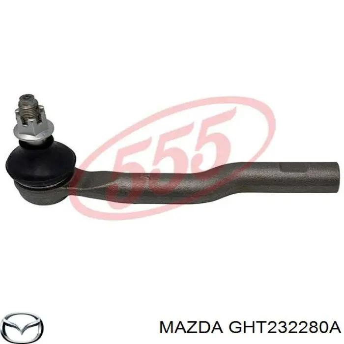 Наконечник рульовий Mazda GHT232280A ціна, від 17.74 USD