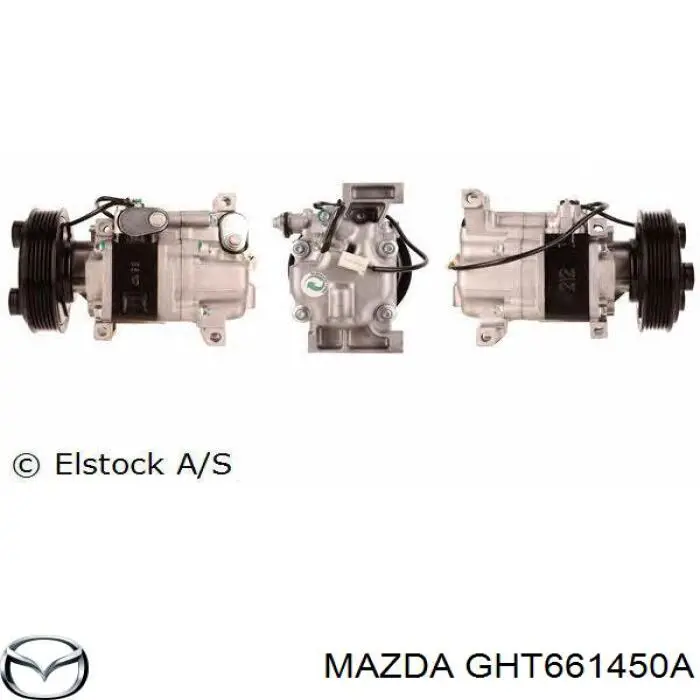 GHT661450A Mazda Компресор холодоагенту