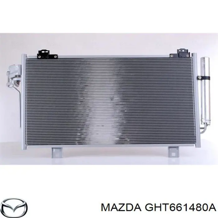 GHT661480A Mazda радіатор кондиціонера