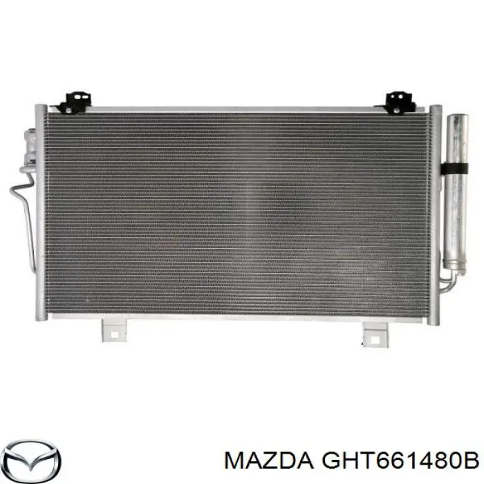 GHT661480B Mazda радіатор кондиціонера
