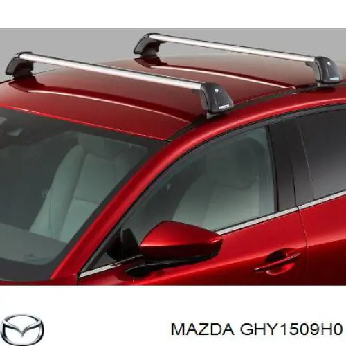 Молдинг даху, правий Mazda GHK1509H0 ціна, від 11.00 USD