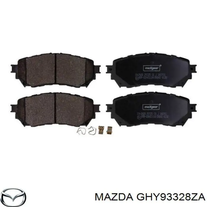 GHY93328ZA Mazda Передні гальмівні колодки