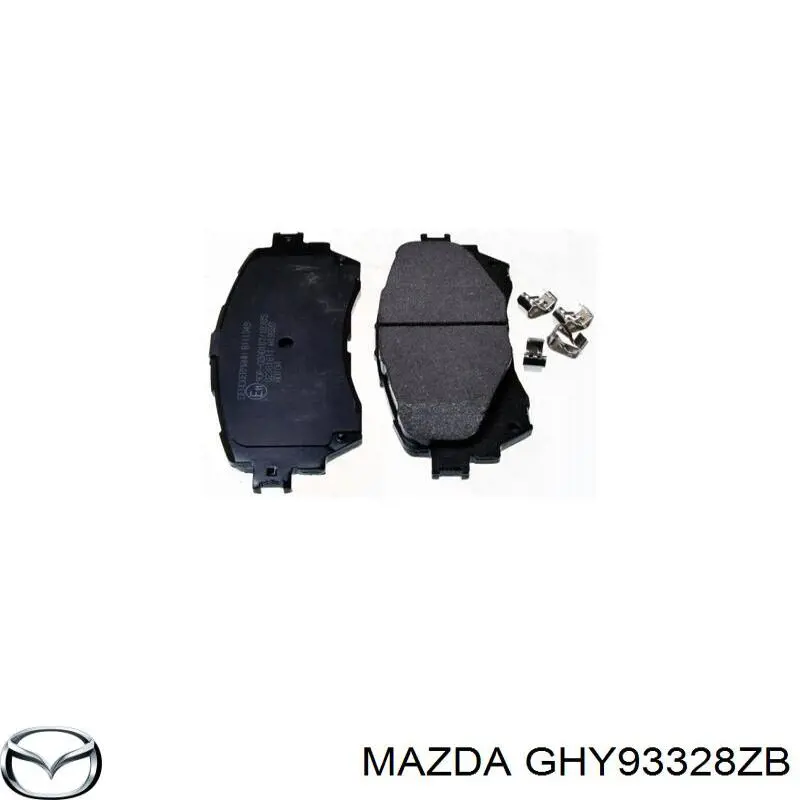 GHY93328ZB Mazda Передні гальмівні колодки