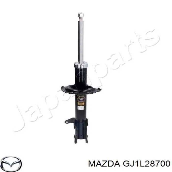 GJ1L28700 Mazda амортизатор задній, правий
