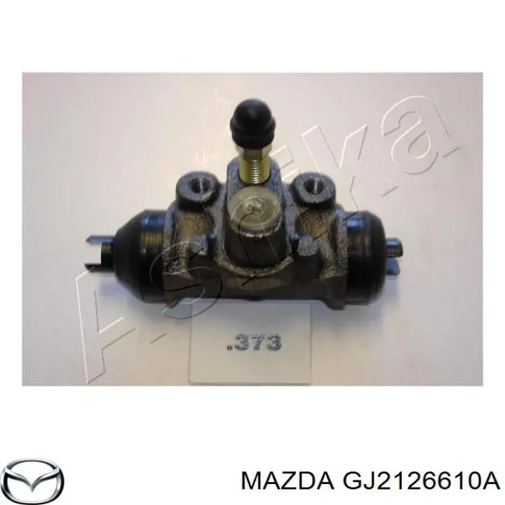 Циліндр гальмівний колісний/робочий, задній Mazda GJ2126610A ціна, від 7.77 USD