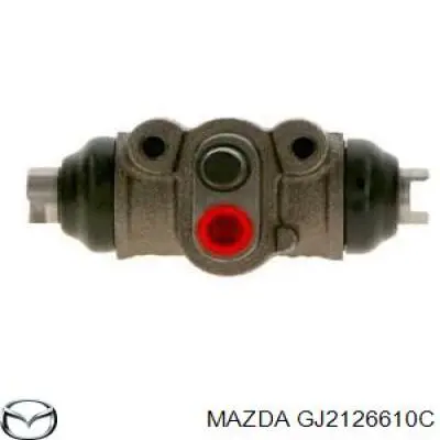 Купити GJ2126610C Mazda Циліндр гальмівний колісний/робітник, задній