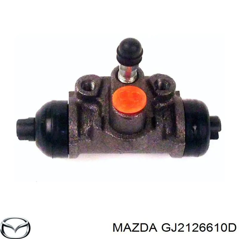 GJ2126610D Mazda Циліндр гальмівний колісний/робітник, задній