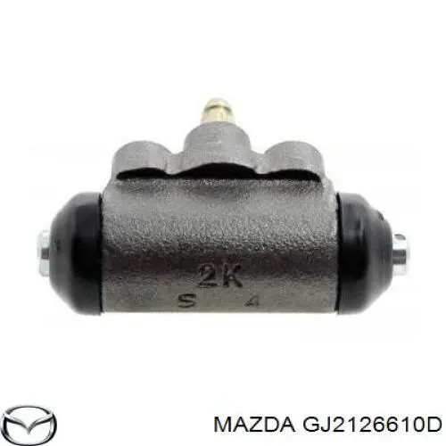 Циліндр гальмівний колісний/робочий, задній Mazda GJ2126610D ціна, від 8.04 USD