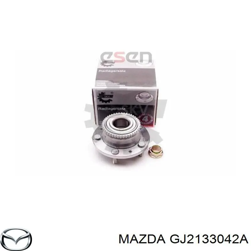 Гайка маточини передньої Mazda GJ2133042A ціна, від 4.70 USD