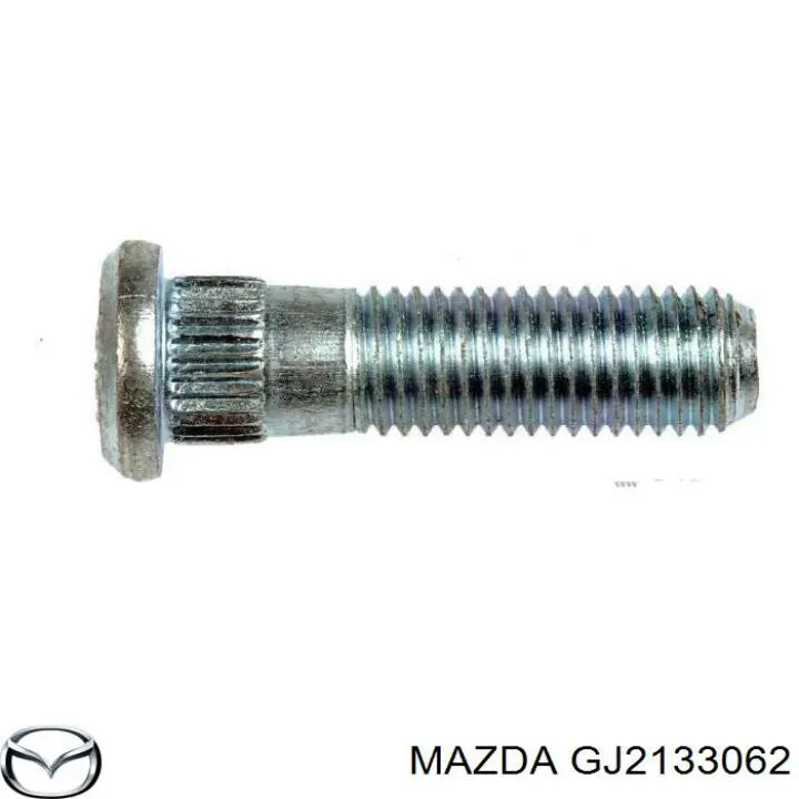 Шпилька колісна передня Mazda GJ2133062 ціна, від 5.10 USD