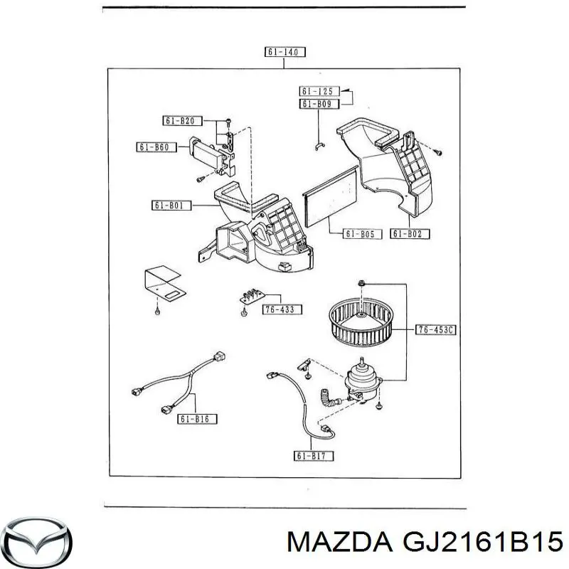  GJ2161B15 Mazda