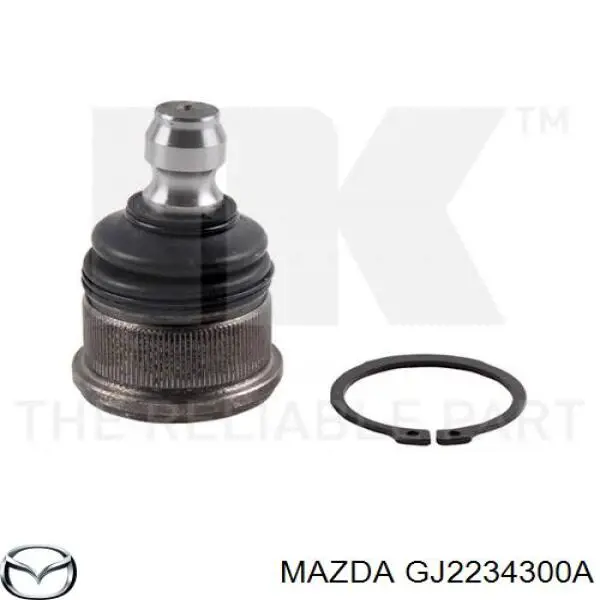Правий важіль передній нижній підвіски Mazda GJ2234300A