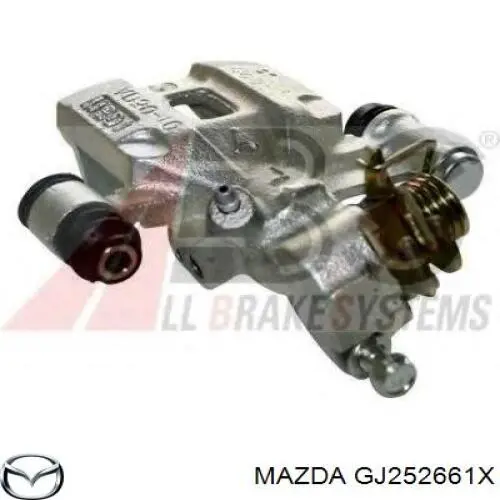 Супорт гальмівний задній правий Mazda 626 3 (GV) (Мазда 626)