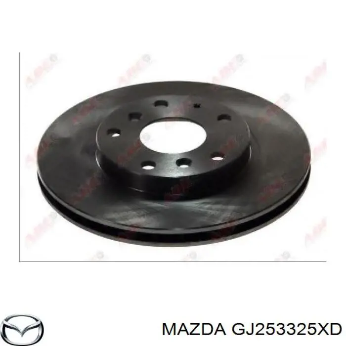 GJ253325XD Mazda Гальмо дискове переднє