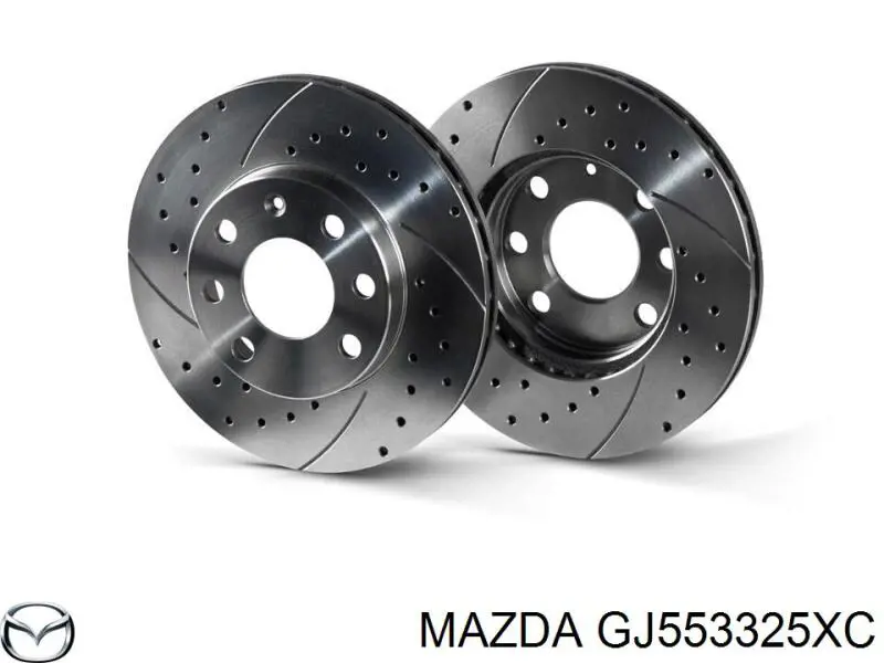 Купити GJ553325XC Mazda Ротор гальмівний
