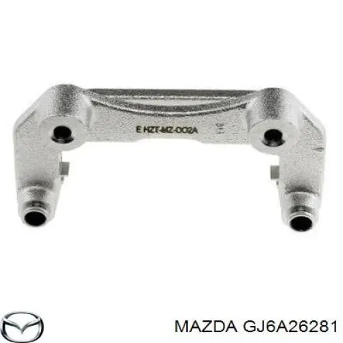 Купити GJ6J26281 Mazda Скоба супорту заднього