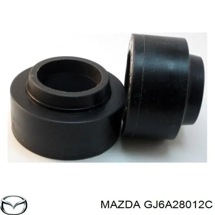 GJ6A28012C Mazda проставка (гумове кільце пружини задньої)