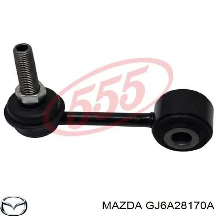 Купити GJ6A28170A Mazda Солдатик стабілізатора, заднього