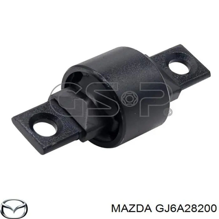 GJ6A28200 Mazda Важіль/тяга задньої підвіски подовжній нижній, правий