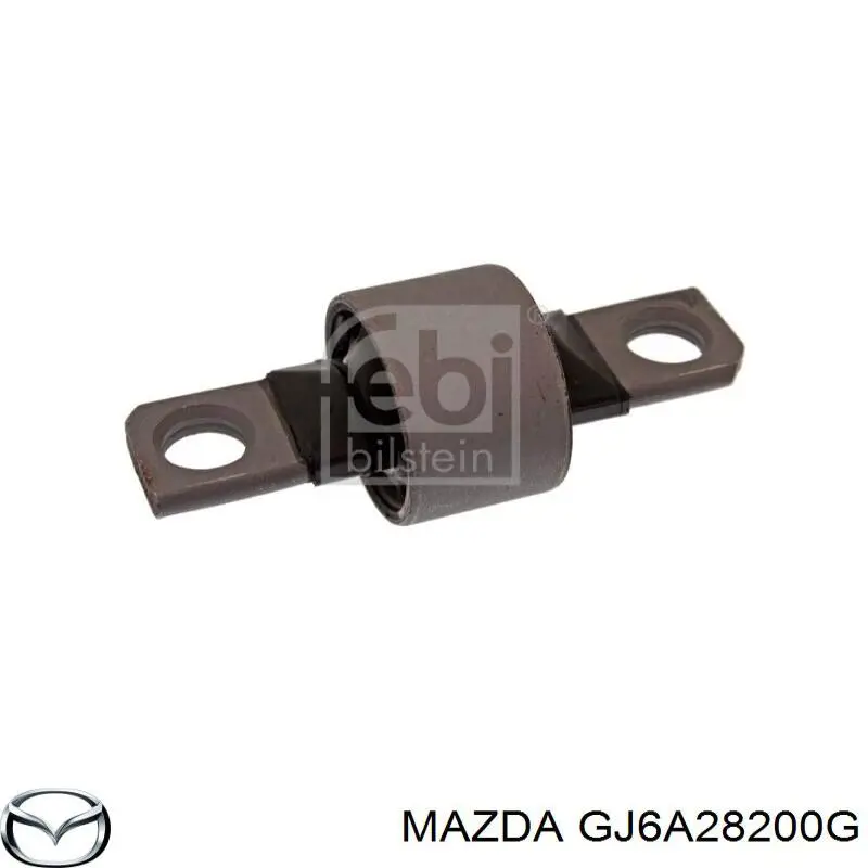 Важіль/тяга задньої підвіски подовжній нижній, правий на Mazda 6 (GG)
