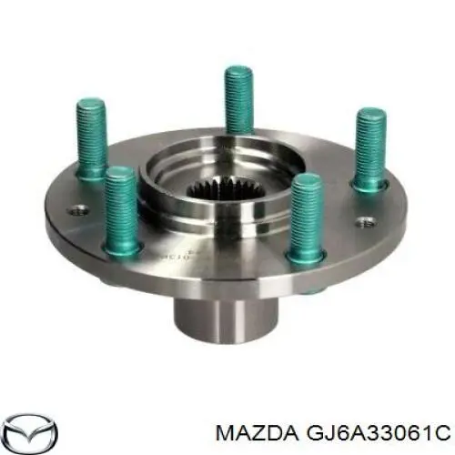 Маточина колеса передня Mazda GJ6A33061C ціна, від 19.39 USD