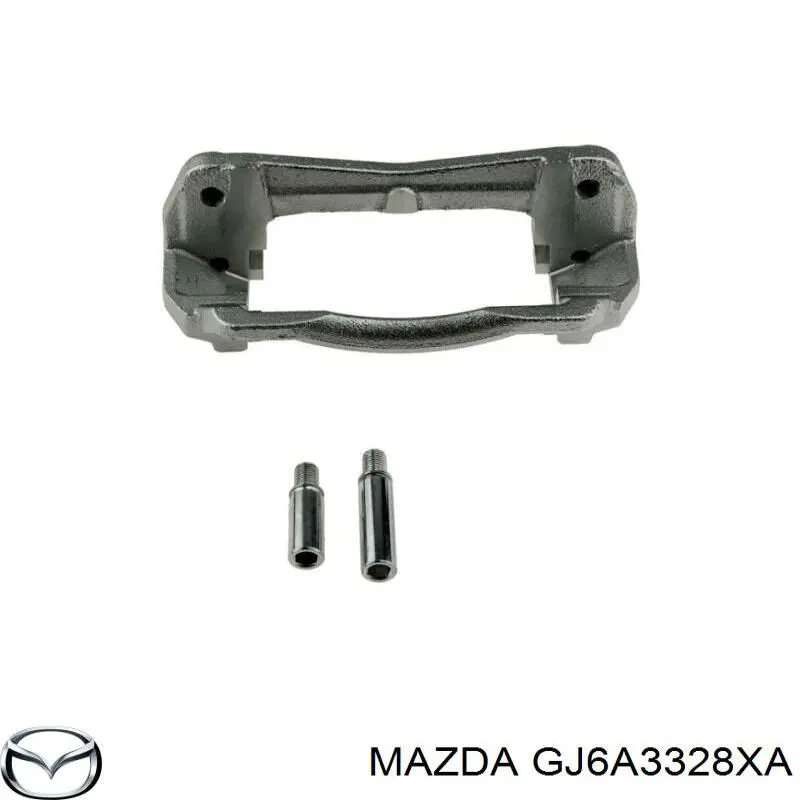 Кронштейн гальмівного супорта Mazda GJ6A3328XA ціна, від 21.65 USD