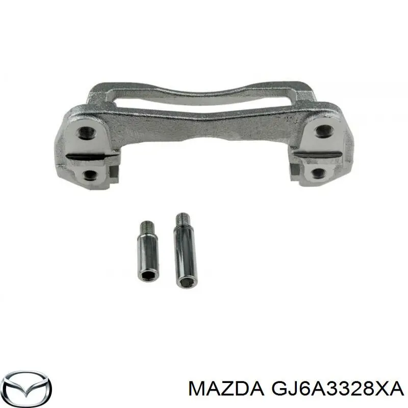 Купити GJ6A3328XA Mazda Скоба супорту переднього