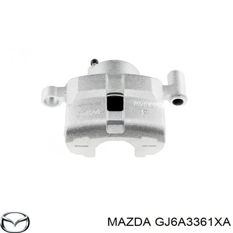 Супорт гальмівний передній правий GJ6A3361XA Mazda