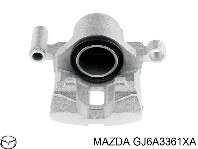 GJ6A3361XA Mazda супорт гальмівний передній правий
