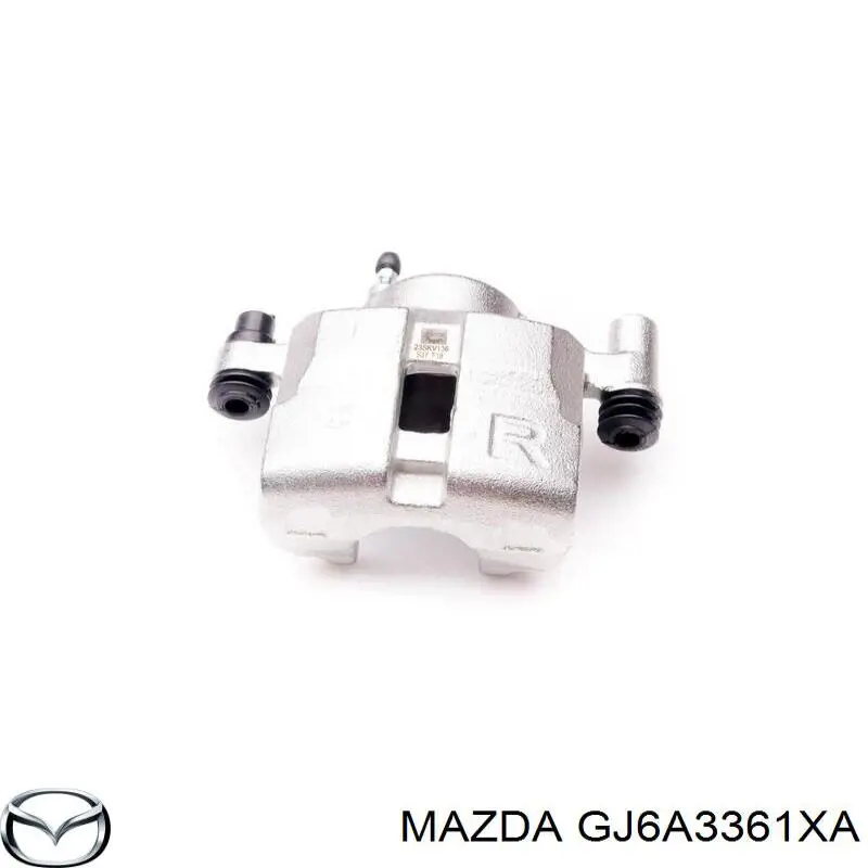 Супорт гальмівний передній правий GJ6A3361XA Mazda
