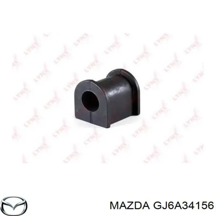 Подушка стабілізатора Mazda GJ6A34156 ціна, від 3.97 USD