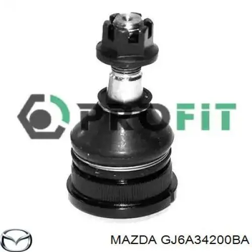 Сайлентблок переднього верхнього важеля GJ6A34200BA Mazda